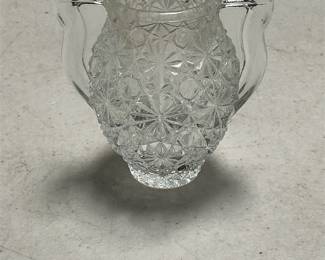 L.E. Smith Daisy & Button Urn Toothpick Holder (2/5)