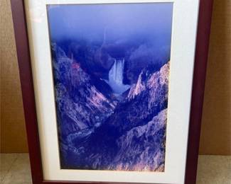 Tom Murphy Framed Yellowstone Waterfall Photographs (2/4)