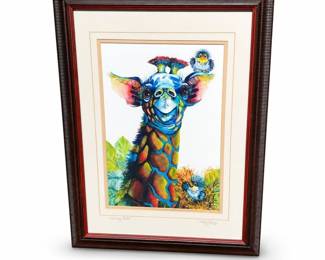 Susan J. Berg “Gizzy Moto” Framed Giclée Print