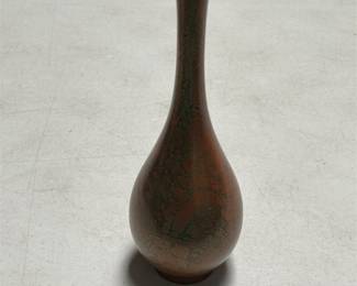 Otagiri OMC Japan Mottled Metal Bud Vase (2/6)