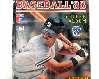 1988 Panini Baseball '88 MLB Sticker Album