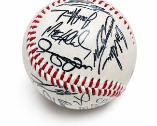 Oakland Athletics Facsimile Signature Souvenir Baseball