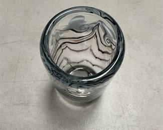M. Rhys Williams Swirled Art Glass Vase (5/6)