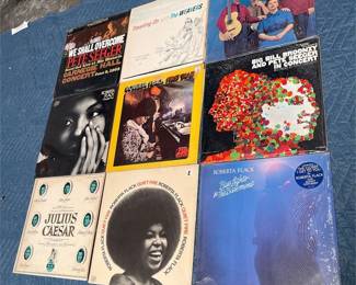 Vintage Vinyl Record Collection, Roberta Flack, Folk & Jazz (2/6)