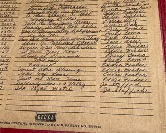 Vintage Decca Record Album with 45 RPM Singles (3/5)