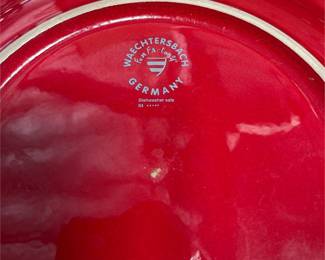 Waechtersbach Fun Factory Red Dinnerware with Soup Crocks (3/5)