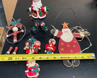 Assorted Christmas Ornaments and Santa Decorations (3/3)