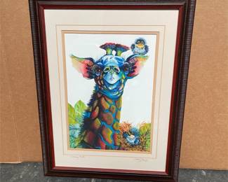 Susan J. Berg “Gizzy Moto” Framed Giclée Print (2/4)