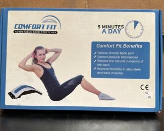 Comfort Fit Adjustable Back Stretcher in Box (2/3)