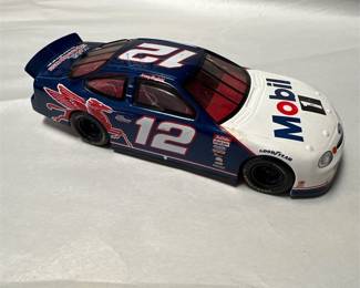 Jeremy Mayfield No. 12 Mobil 1 Ford Taurus Model Car (2/2)