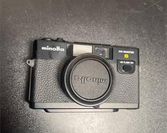 Minolta Hi-Matic S 35mm Film Camera with Case (5/8)