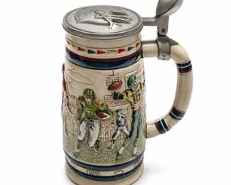 1983 Avon Great American Football Lidded Stein