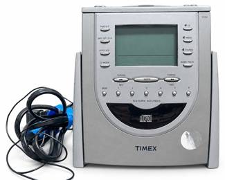 Timex T618T Nature Sounds CD Clock Radio