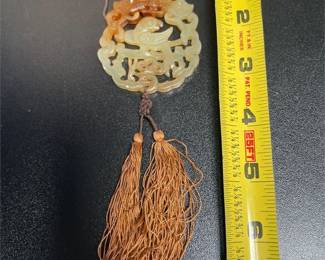 Chinese-Style Openwork Bird Pendant with Tassels (3/4)