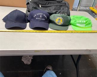 Coast Guard Auxiliary & NJ Live Steamers Caps with OGIO Duffel (2/2)