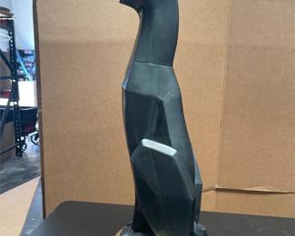 Universal Statuary Cubist Cat Sculpture (4/5)