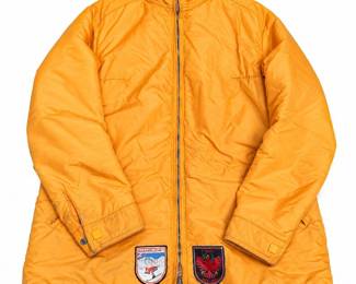 Orange Ski Jacket & Play Zone Lawn Toss Game