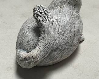 Margo Kaufman “Fat Cat” Ceramic Sculpture (5/6)