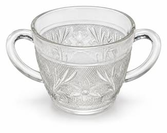 Anchor Hocking Sandwich Clear Open Sugar Bowl