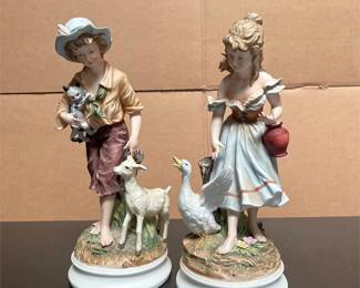 Andrea by Sadek Pastoral Porcelain Figurines, No. 7893