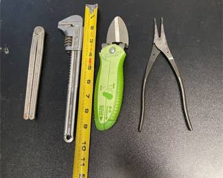 Diamond Adjustable Wrench & Assorted Hand Tools (2/3)
