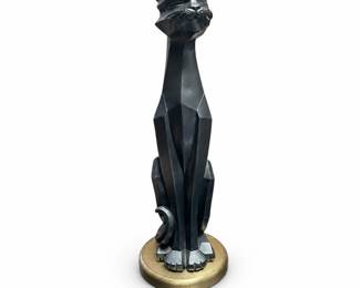 Universal Statuary Cubist Cat Sculpture