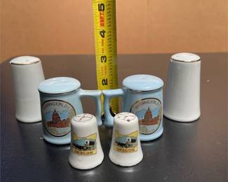 Japanese Salt & Pepper Shakers, Washington D.C. & Oregon (3/4)