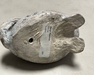 Margo Kaufman “Fat Cat” Ceramic Sculpture (3/6)