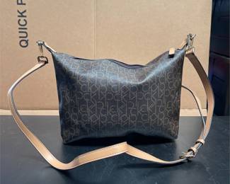 Calvin Klein CK Monogram Crossbody Bag
