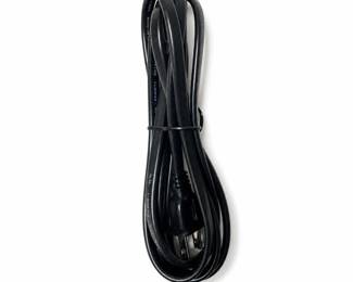 I-Sheng Black AC Power Cord with Molded Plug
