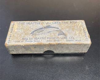 Vintage Fishing Lures & Seattle Fishing Lure Co. Box (3/4)