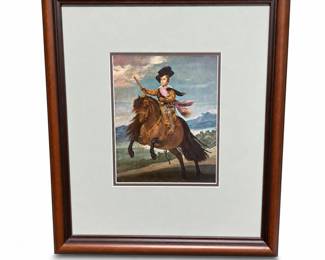After Velázquez, Prince Baltasar Carlos Framed Print
