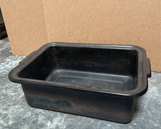 Black Enamel Rectangular Roasting Pan (2/3)