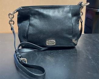 Michael Kors Black Pebbled Leather Crossbody Bag (4/4)