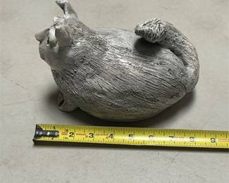 Margo Kaufman “Fat Cat” Ceramic Sculpture (6/6)