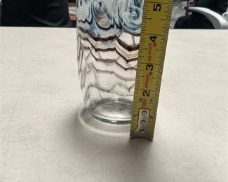 M. Rhys Williams Swirled Art Glass Vase (6/6)