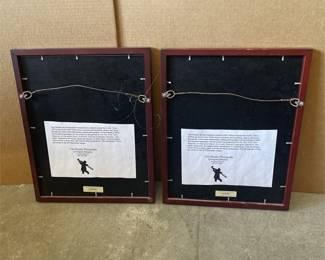 Tom Murphy Framed Yellowstone Waterfall Photographs (4/4)