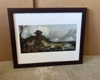 After Thomas Gainsborough, Framed Landscape Print