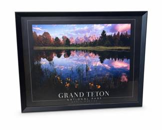 David Muench Grand Teton National Park Framed Poster