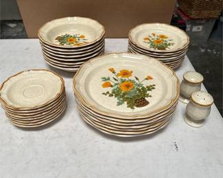 Mikasa Garden Club Petunias Dinnerware Set (2/3)