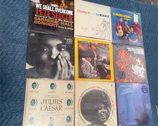 Vintage Vinyl Record Collection, Roberta Flack, Folk & Jazz (5/6)