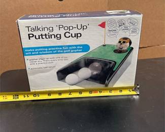E & B Giftware Talking Pop-Up Gopher Putting Cup (5/5)