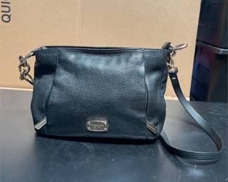 Michael Kors Black Pebbled Leather Crossbody Bag (2/4)