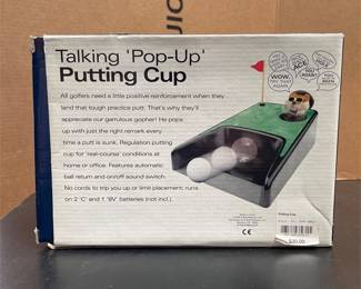 E & B Giftware Talking Pop-Up Gopher Putting Cup (3/5)