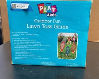 Orange Ski Jacket & Play Zone Lawn Toss Game (4/4)