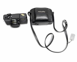 Minolta Hi-Matic S 35mm Film Camera with Case