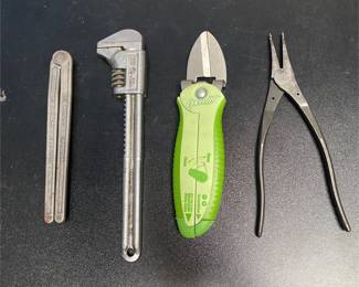 Diamond Adjustable Wrench & Assorted Hand Tools