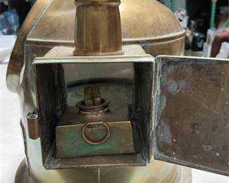 Brass Compass Binnacle with S/S Kafiristan Plaque (4/6)