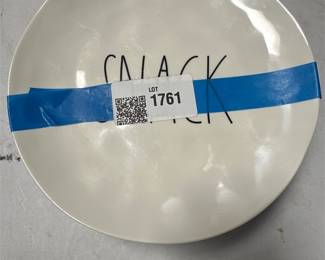 Rae Dunn “SNACK” Melamine Plates (3/3)