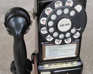 PAY PHONE JIM BEAM BOTTLE
